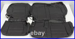For Chevrolet Traverse 7 Passenger LT 2018-2023 Black Leather Seat Covers T245