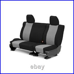 For Chrysler PT Cruiser 06-10 Seat Cover Tweed 2nd Row Black & Light Gray Custom