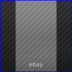 For Dodge Durango 11-21 Seat Cover Carbon Fiber 2nd Row Black & Light Gray