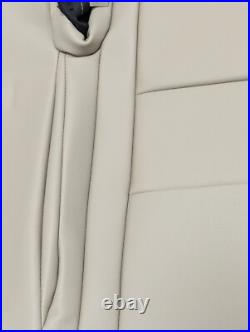 For Dodge Durango 2 Row 2011-2022 Parchment Interior Leather Seat Covers LQ40