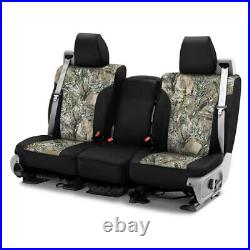 For Dodge Ram 3500 94-01 TrueTimber Camo 1st Row Black & MC2 Custom Seat Covers