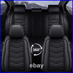 For Ford Bronco Sport 2021-2023 PU Leather Car 5-Seat Covers Front+Rear Full Set
