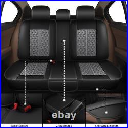 For Ford Bronco Sport 2021-2024 Faux Leather Seat Covers Car Front&Rear Full Set