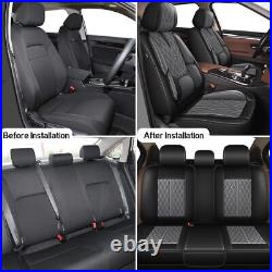 For Ford Bronco Sport 2021-2024 Faux Leather Seat Covers Car Front&Rear Full Set
