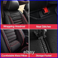 For Ford Explorer 2004-2022 Car 5 Seats Cover Faux Leather Cushion Protector