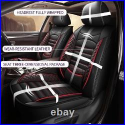 For Ford Explorer 2004-2022 Car 5 Seats Cover Faux Leather Cushion Protector