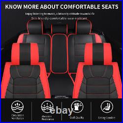 For Ford F150 XLT SXT 2009+ Full Set Car Cover Leather 5-Seat Cushion withPillow