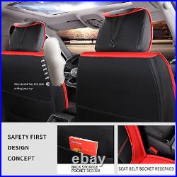 For Ford F150 XLT SXT 2009+ Full Set Car Cover Leather 5-Seat Cushion withPillow