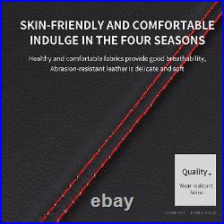 For Ford F150 XLT SXT 2009+ Full Set Car Cover Leather 5-Seat Cushion withPillow