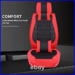 For Ford F150 XLT SXT 2009+ Full Set Car Cover Leather 5-Seat Cushion withPillow