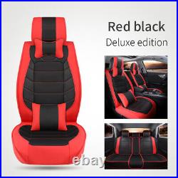 For Ford F150 XLT SXT 2009+ Full Set Car Cover Leather 5-Seat Cushion withPillow