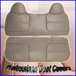 For Ford F250 F350 F450 F550 Super Duty 2003-2007 Bench Bottom & Top Cover Tan