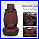 For Ford F-150 Truck Pickup Car Seat Covers Full Set Leather Front 5/2 Seater