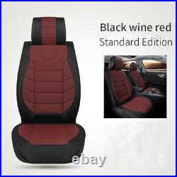 For Ford F-150 Truck Pickup Car Seat Covers Full Set Leather Front 5/2 Seater