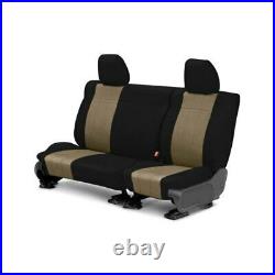 For Ford F-250 Super Duty 03-07 Seat Cover NeoSupreme 2nd Row Black & Beige