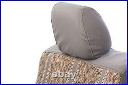 For Ford F-250 Super Duty 11-16 Saddle Blanket 1st Row Gray Custom Seat Covers