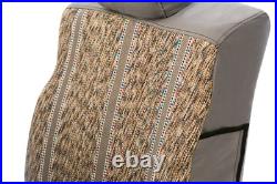 For Ford F-250 Super Duty 11-16 Saddle Blanket 1st Row Gray Custom Seat Covers