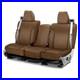 For Ford F-250 Super Duty 99-00 Microsuede 1st Row Tan Custom Seat Covers