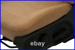 For Ford F-250 Super Duty 99-00 Microsuede 1st Row Tan Custom Seat Covers