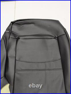 For Ford Fiesta Sedan Hatchback 2012 Black Leather Seat Covers TN57