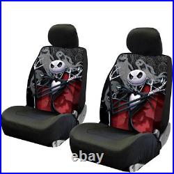 For Ford Jack Skellington Nightmare Before Christmas Ghostly Car Seat Cover