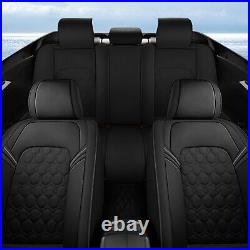 For Ford Ranger 2019-2021 Car 2/5 Seat Covers Faux Leather Cushion Full Set Pad