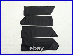 For Ford Ranger XLT STX Crew 2019-2023 Black Interior Leather Seat Covers LQ19