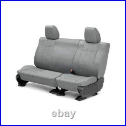For GMC Acadia 17-19 CalTrend DuraPlus 3rd Row Light Gray Custom Seat Covers