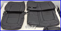 For GMC Canyon Chevy Colorado Crew 2019-2022 Interior Leather Seat Covers SS32
