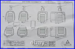 For GMC Canyon Chevy Colorado Crew 2019-2022 Interior Leather Seat Covers SS32