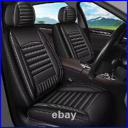 For GMC Terrain 2010-2024 5-Sit Car Seat Cover PU Leather Full Set Protector Pad