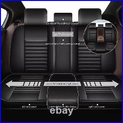 For GMC Terrain 2010-2024 5-Sit Car Seat Cover PU Leather Full Set Protector Pad
