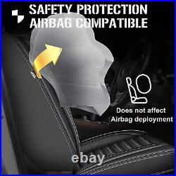 For GMC Terrain 2010-2024 5-Sit Car Seat Cover PU Leather Full Set Protector Pad