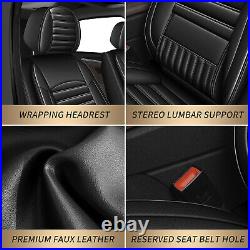 For GMC Terrain 2010-2024 5-Sit Car Seat Cover PU Leather Full Set Protector Pad