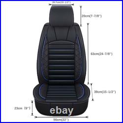 For GMC Terrain Luxury SUV Car Seat Covers Full Set Front Rear Leather 5/2 Seat