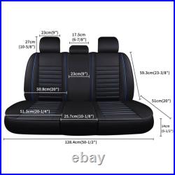 For GMC Terrain Luxury SUV Car Seat Covers Full Set Front Rear Leather 5/2 Seat