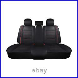 For Genesis GV80 Full Set PU Leather 5 Seat Front Rear Cushion Covers 4 Season