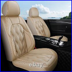 For HYUNDAI Santa Cruz 2022-2024 Car 2/5-Seat Cover Pu Leather Front+Rear Pad