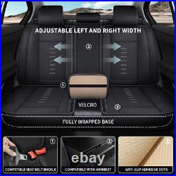 For Honda CR-V 2007-2016 Car 5-Seat Covers 5-Sits Full Set Faux Leather Cushion