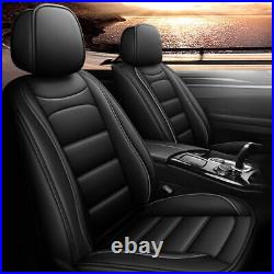 For Honda Civic 2012-2015 EX EX-L Sedan Car 5-Seat Covers PU Leather Full Set