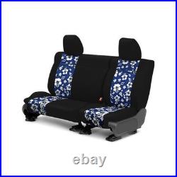 For Honda Civic 22-24 Seat Cover NeoSupreme 2nd Row Black & Hawaiian Blue Custom