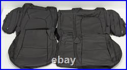 For Honda HRV LX Sport 2023-2024 Black Leather Seat Covers T178