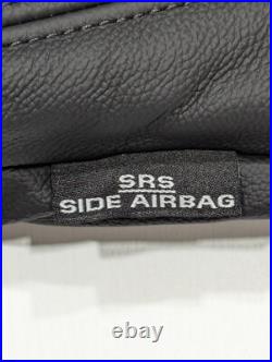 For Honda HRV LX Sport 2023-2024 Black Leather Seat Covers T178