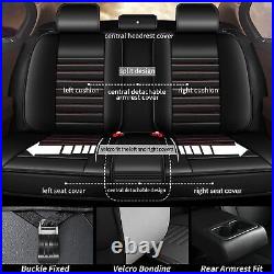 For Honda HR-V 2016-2023 Car 5 Seats Cover Faux Leather Cushion Protector