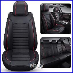 For Honda Odyssey 3D PU Leather Car Seat Cover Full Set/2 Front Cushion Interior