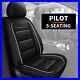 For Honda Pilot 2007-2021 Car 5-Seat Covers Full Set Faux Leather Seat Cushion