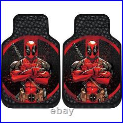 For Hyundai New Deadpool Car Truck Seat Cover Floor Mat Keychain Set Free Gift