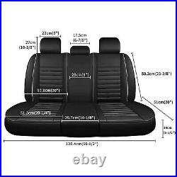 For Hyundai Santa Cruz Luxury Car Seat Covers Full Set Front Leather 5/2 Seater