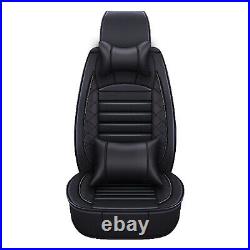 For Hyundai Santa Fe Luxury SUV Car Seat Covers Full Set Front Leather 5/2 Seat