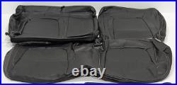 For Hyundai Venue SE SEL 2020-2024 Black Leather Seat Covers C118